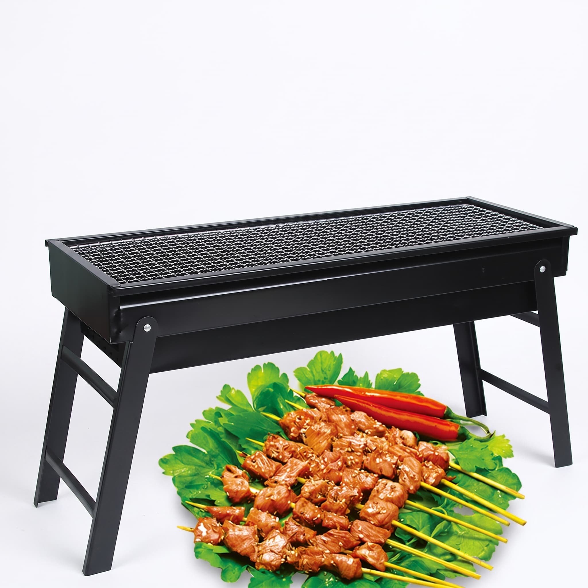 Portable Folding Charcoal Grill