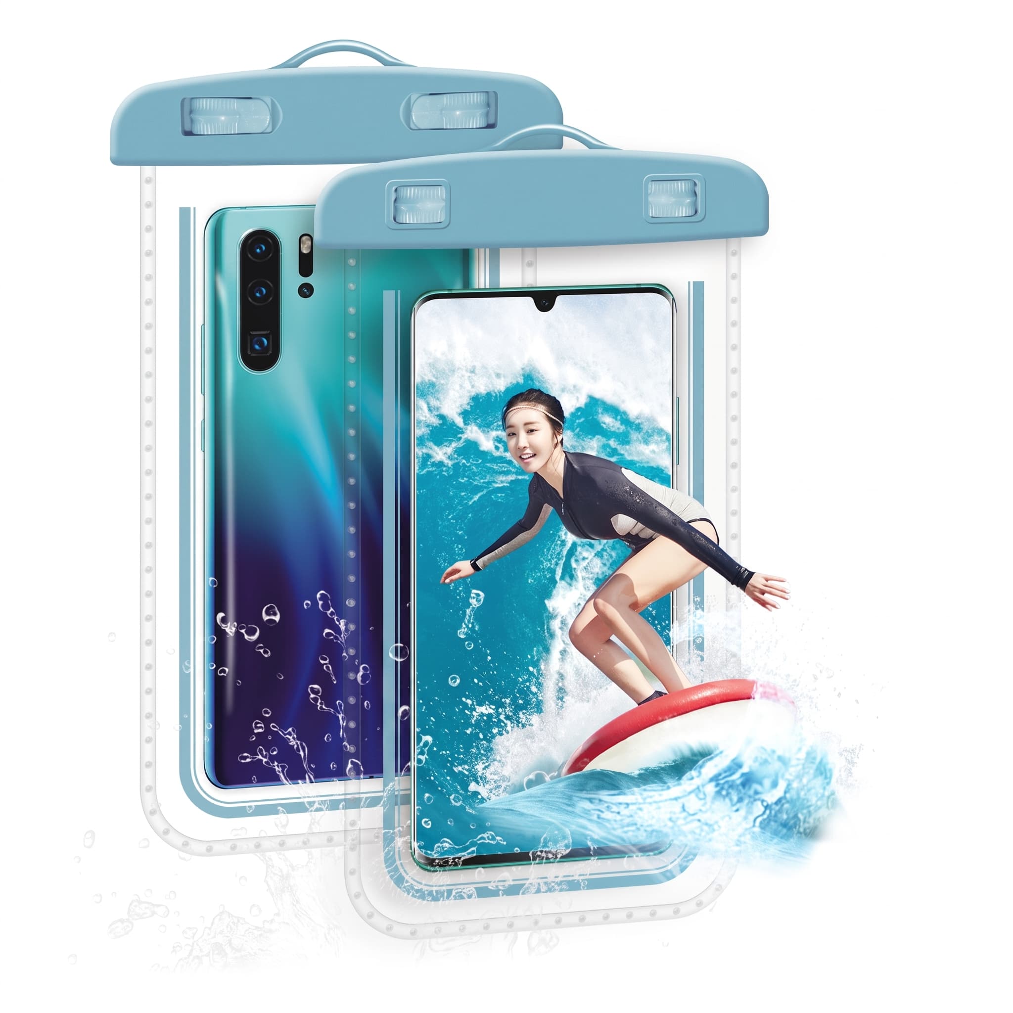 Waterproof Phone Pouch w/ Lanyard